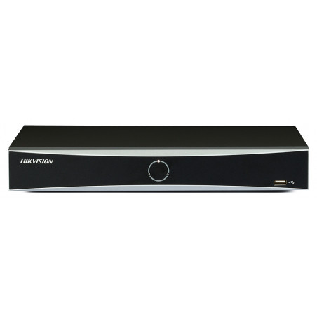 Rejestrator IP NVR Hikvision AcuSense DS-7616NXI-K2 (16 kanały, 160 Mb/s, 2 x SATA, HDMI, VGA, H.265)