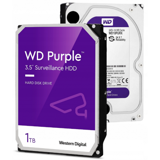 copy of Dysk HDD 3,5” Western Digital PURPLE 4TB SATA III 6Gb/s 256MB WD43PURZ