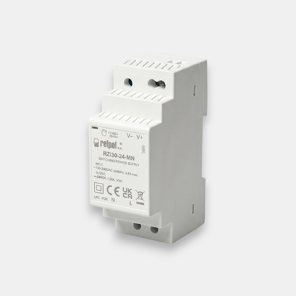 Zasilacz RELPOL RZI30‑24‑MN, 24V DC 1,25A moc 32W
